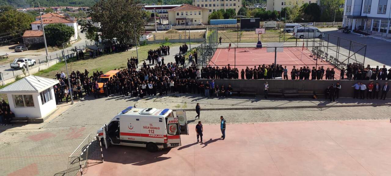 Muğla’da Yangın Tatbikatı Gerçeğini Aratmadı 1